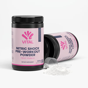 Nitric Shock Pre-Workout Powder (Fruit Punch)