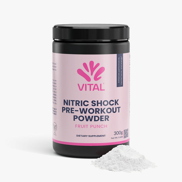 Nitric Shock Pre-Workout Powder (Fruit Punch)