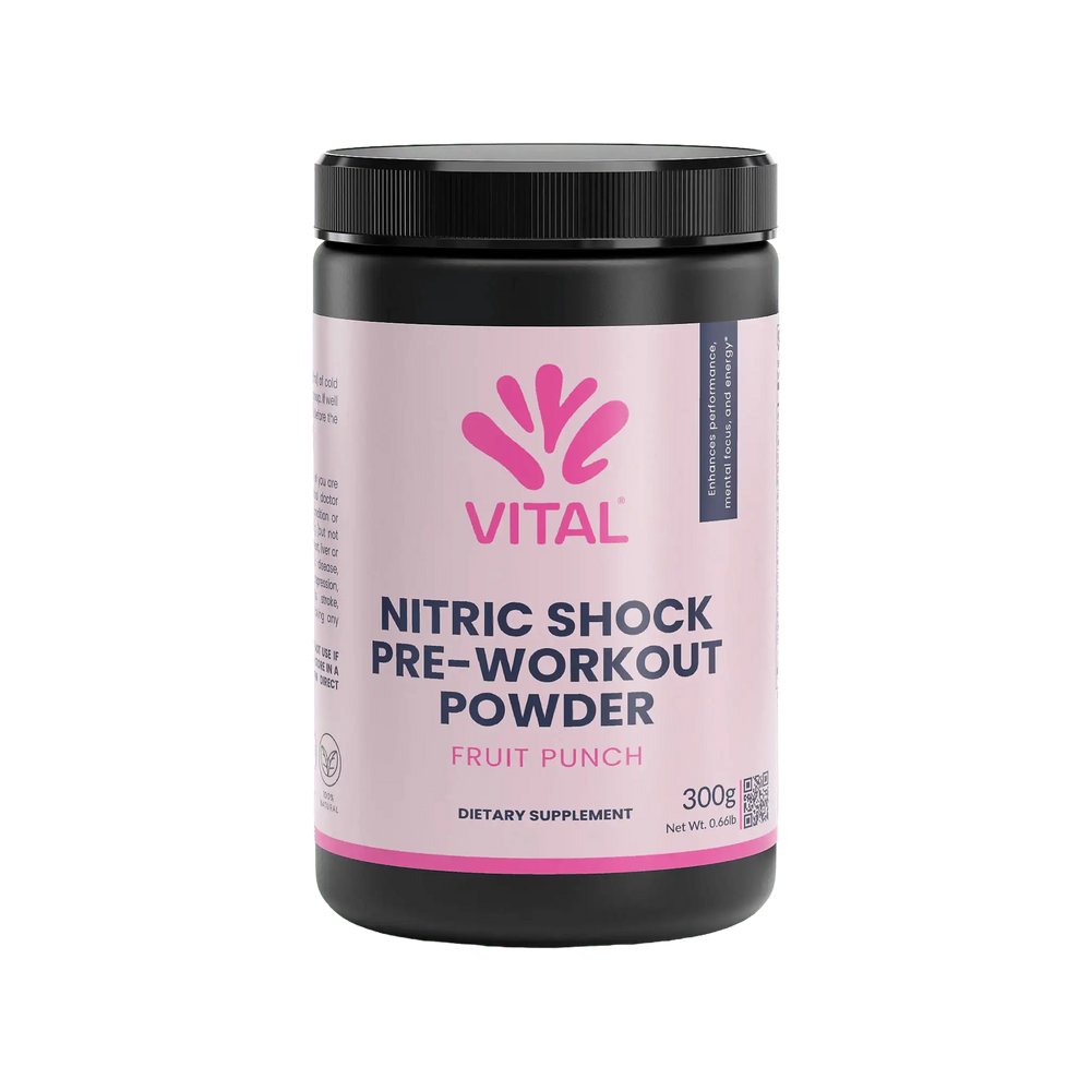 Nitric Shock Pre-Workout Powder (Fruit Punch)