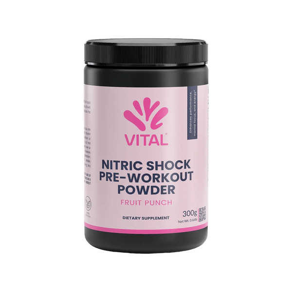 Nitric Shock Pre-Workout Powder (Fruit Punch)